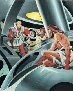 Caria, Mario - original cover "Flash Gordon" no. 40 (1966) | Catawiki