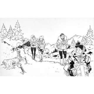 MEYNET - Â« FanfouéÂ Les filles fêtent NoëlÂ Â» -… | Collauctions