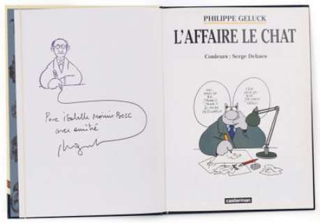 Geluck | Le chat Casterman L’affaire le chat Album en EO, 2001,... | Cornette de St Cyr