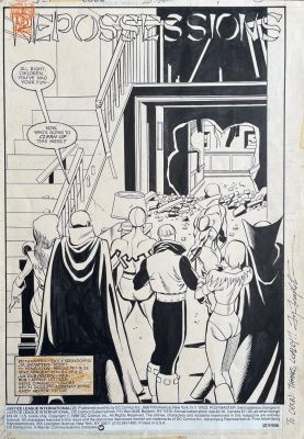 Keith Giffen Joe Rubinstein Ty Templeton | Justice League International 25 Splash (Dc, 1989) | Will’s Comic Art Page