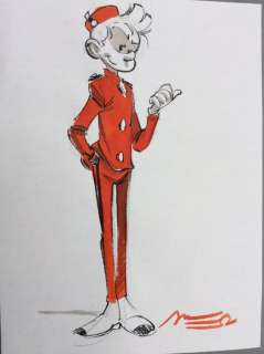 Munuera - Dessin original en couleur - Spirou | Catawiki