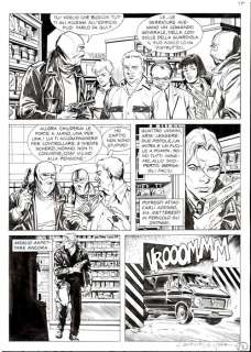 Fabrizio Busticchi, Luana Paesani | Demian N. 6 Page 21 "La Sindrome Di Stoccolma" - (2006) Fabrizio Busticchi & Luana Paesani - Sergio Bonelli Editore | ComicArtFans Classifieds