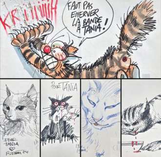 Livre d’or de la librairie Bruxelloise "Pepperland"… | Dagoty