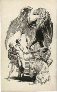 (Frazetta) At The Earth’s Core. | Profiles in History