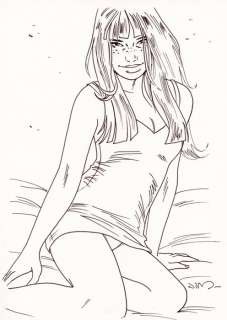 Jim (Terrasson, Thierry) - Original drawing - Marie - One night in Rome | Catawiki