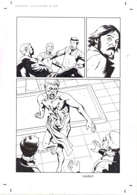 Ben Stenbeck | Witchfinder City of the Dead Issue 01 Page 08 | Splash Page