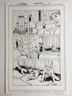Braun, Russ + Pepoy, Andrew - Original Art in pen and ink - Jack of Fables #14 (p.15) - (2006) 