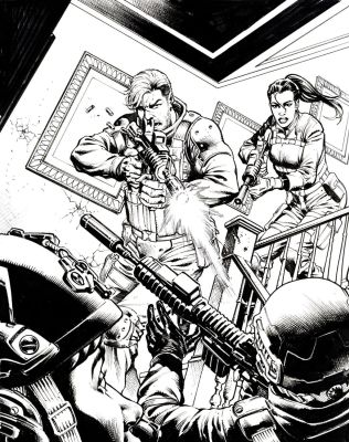 Marco Santucci | Tyler Rake: an Extraction Story #02 Cover Issue 02 Page Cover | Comic Art House