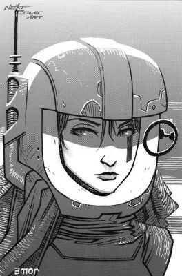 John Amor | Spacegirl | Next Comic Art