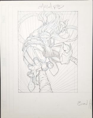 Marvel Card Art: Overpower X-Men’s Omega Red | Cool Lines Art