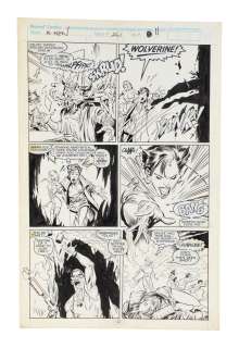 MARVEL COMICS - Uncanny X-Men Vol 1 #261 Page 11 by Marc Silvestri and Dan Green | Propstore