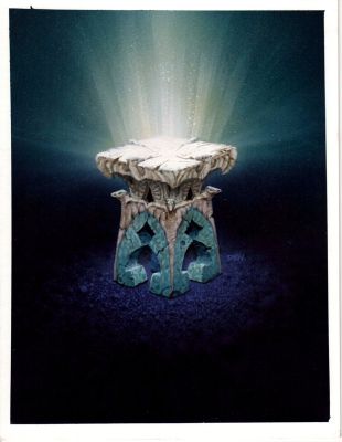 Den Beauvais | Altar of Takuli - Guardians Published Collectible Fantasy Card Painting (1990S) | Romitaman