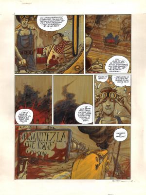 Pontarolo Frédéric | Planche Originale 60 de Naciré et les machines Tome 1 par Frédéric Pontarolo | Galerie Napoléon