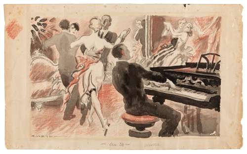 De Finetti Gino - "Ballroom", anni ‘30 | Urania Casa d’Aste