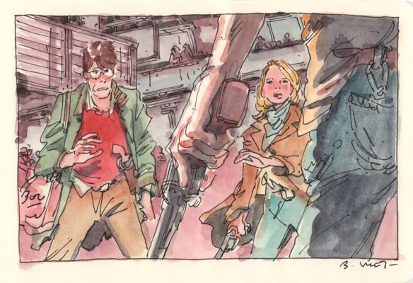 Bastien Vives | BVives - LDM - Midi entre 4 planches - 05- 20,5x14 - | Manjari & Partners