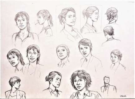 Olivier Thomas - Recherches pour le personnage principal Â«Â Les InfiltrésÂ Â»