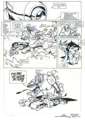 José Luis Munuera | Nävis - Girodouss (T.2) - Planche originale n°46 | Daniel Maghen