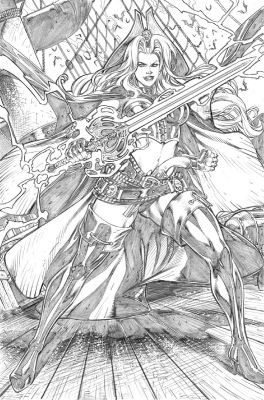 Alisson Rodrigues | Lady Death: Pirate Queen Page 36 | ComiConArt