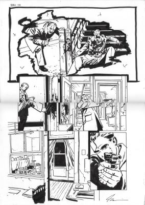 Jacob Phillips | The Peril of the Brutal Dark: an Ezra Cain Mystery Issue 01 Page 10 | Splash Page