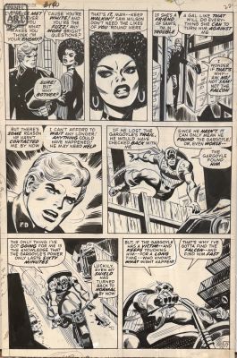 John Romita Sr | Captain America 140 Page 17 | Panel Page Art