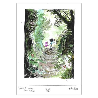 Gregory Panaccione | Petit Bonhomme - Page originale 247 | Achetez de l’Art