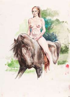 Buzzelli Guido - "Amazzone", anni 70 | Urania Casa d’Aste