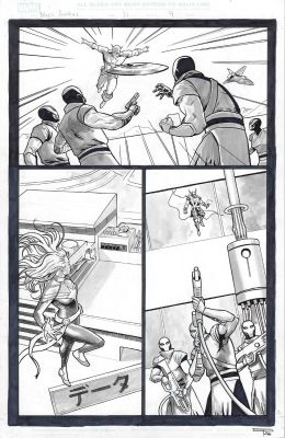 German Peralta | Black Panther Issue 11 Page 09 | Splash Page