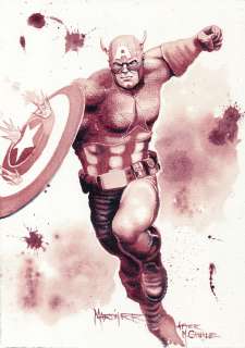 Martin R.R. - Captain America II, After Martin Canale | Corner4art Auctions