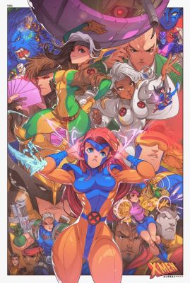 Edwin Huang | X-Men ’92 Pin-Up | Comic Art House