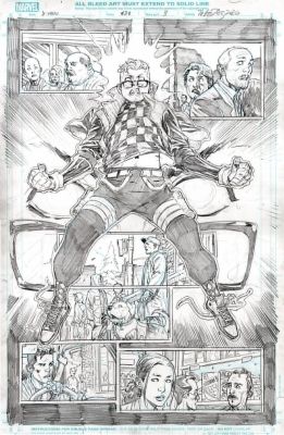 Netho Diaz | X-Men Issue 30 Page 03 | ComiConArt