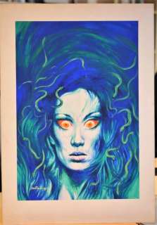 Festino, Giuseppe - original cover for â€œI libri della pauraâ€, issue "Lo sguardo che uccide" (1978) | Catawiki