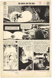Joe Kubert | Brave and the Bold #34 p2 (Large Art) (Signed) (First Hawkman) | Nostalgic Investments