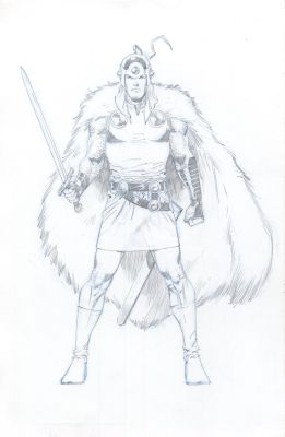 Pat Olliffe | Balder the Brave - Disney/Marvel | Catskill Comics