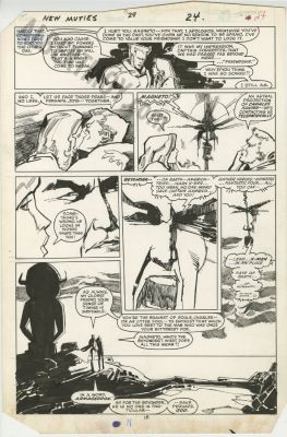 Bill Sienkiewicz | New Mutants Issue 29 Page 18 | Albert Moy