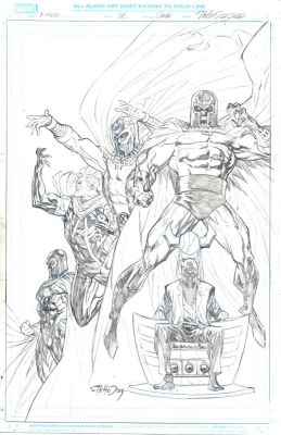 Netho Diaz | X-Men Issue 38 Page Cover | ComiConArt