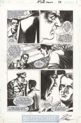 David Lloyd | J For Jenny Real War Stories Pg 33 By David Lloyd & Garth Ennis Issue 1 Page 33 | BritComicsArt