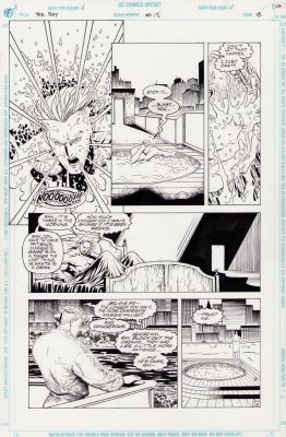 Jim Cheung | The Ray #15 Pg. 18 - Interior Page - 1994 | Anthony’s Comic Book Art