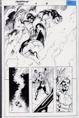 Alan Davis | Awesome Hulk #7 Pg. 6 - 1/2 Splash Page - 2016 | Anthony’s Comic Book Art