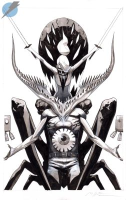Mike Huddleston - Something Is Killing the Children Issue 46 Page Cover