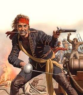 Clifton-Dey, Richard - Originele cover + ontwerp The Golden Hawk (1980) 