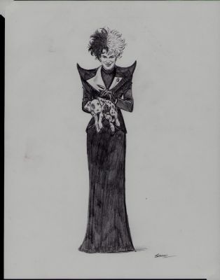 Kerry Gammill | 101 Dalmatians Design Pencil Art Commission - Signed | Anthony’s Comic Book Art