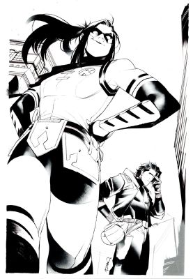 Simone Di Meo | Batman: White Knight Presents: Red Hood #1 Cover (Red Hood & First Female Robin Named Gan!) | Romitaman