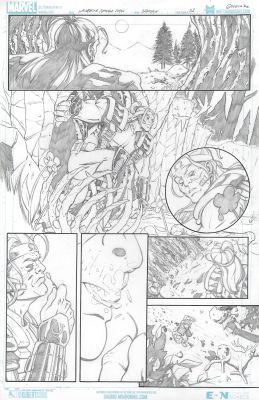 Matt Gaudio | Wolverine Omega Red Page 01 | Splash Page