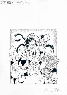 Lot 454 - ROTA - Copertina Zio Paperone n. 98