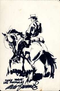 ART COMIC VICTOR DE LA FUENTE ORIGINAL 19X 29