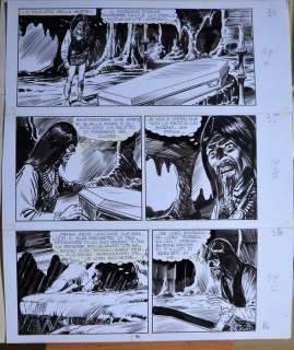Ferri, Galieno - Original plate no. 187 "Il ritorno del Vampiro" page 16 (1981) | Catawiki