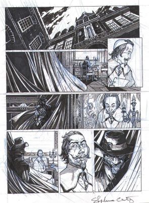 Crety Stéphane | Planche originale 24 Gueule de Cuir Tome 2 | Galerie Napoléon