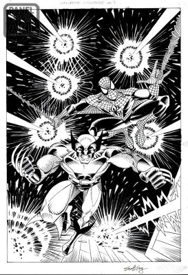 Scott Gray | Wolverine Unleashed 9 Cover - 1997 | Panel Page Art