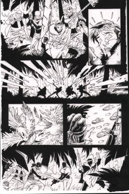 Jay Leisten | Star Wars: Darth Maul - Black, White, & Red #4 P.? - Hunters Tracking Aliens - 2024 | Anthony’s Comic Book Art
