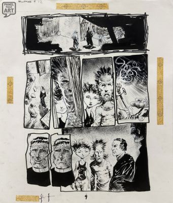 Sam Kieth | Hellraiser 12 Page 9 | Panel Page Art